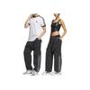 Adidas Originals X Hamcus Collaboration FW23 Три полоски Съемные брюки-карго Утилита Унисекс Брюки Угольно-черные IX7082