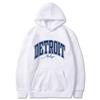 Американские ретро толстовки с принтом букв DETROIT для мужчин и женщин, одежда в стиле Харадзюку, пуловеры, хип-хоп, Y2k, толстовки с длинным рукавом