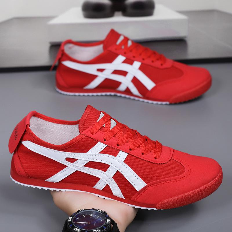 Унисекс Кеды-лоферы из парусины Forrest Gump - Белая повседневная обувь для студентов