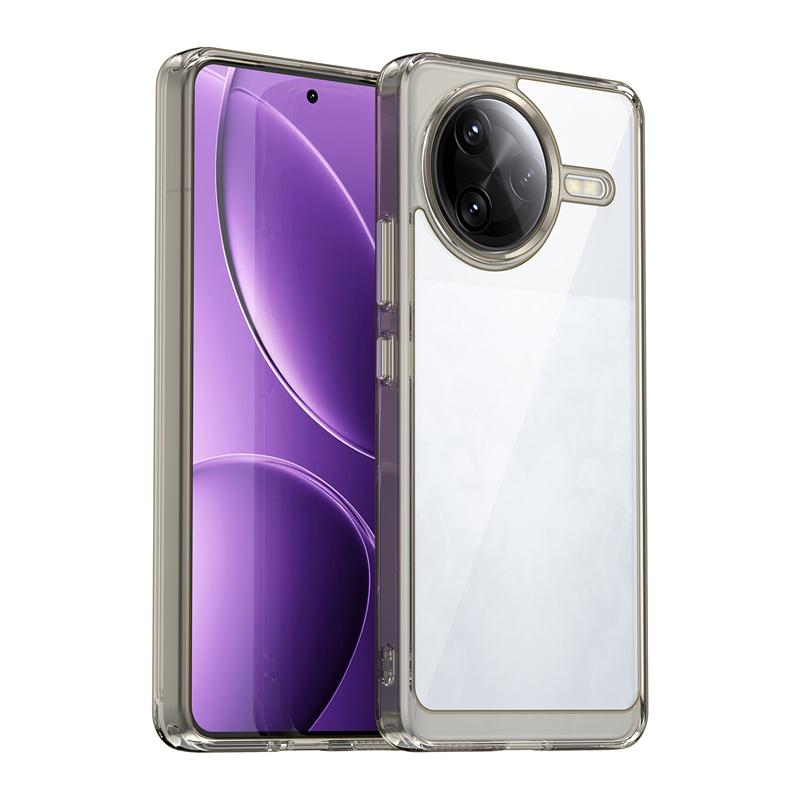 Для чехла Xiaomi Poco F7 Ultra Чехол Xiaomi Poco F7 Ultra Бампер Прозрачный ПК + ТПУ Ударопрочная Задняя крышка телефона Xiaomi Poco F7 Ultra