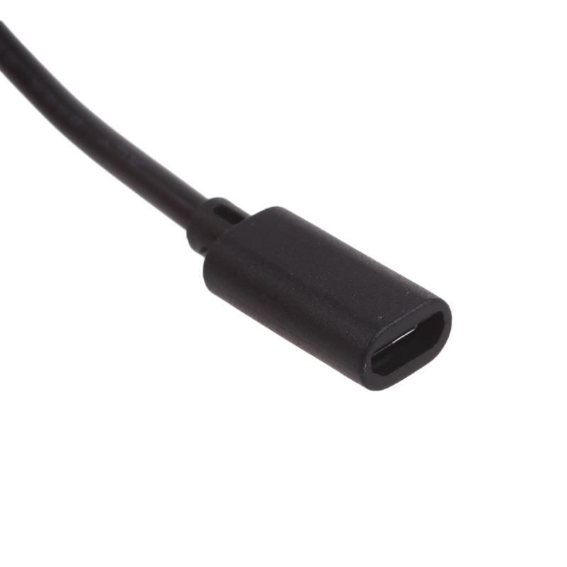 Кабель-переходник Micro USB под углом 90 градусов на Type-C, разъем «мама» на «папа», шнур для телефонов, планшетов и игровых консолей
