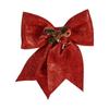 Krist+-Bow Christmas Ornament 35 X 40 Cm Decorated Red Plastic