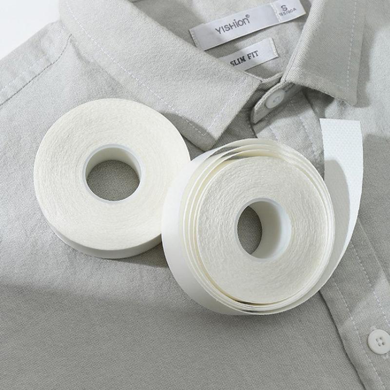 1 Roll Self Adhesive Collar Styling Tape Does Not Warp Shirt Neck Protector Pads