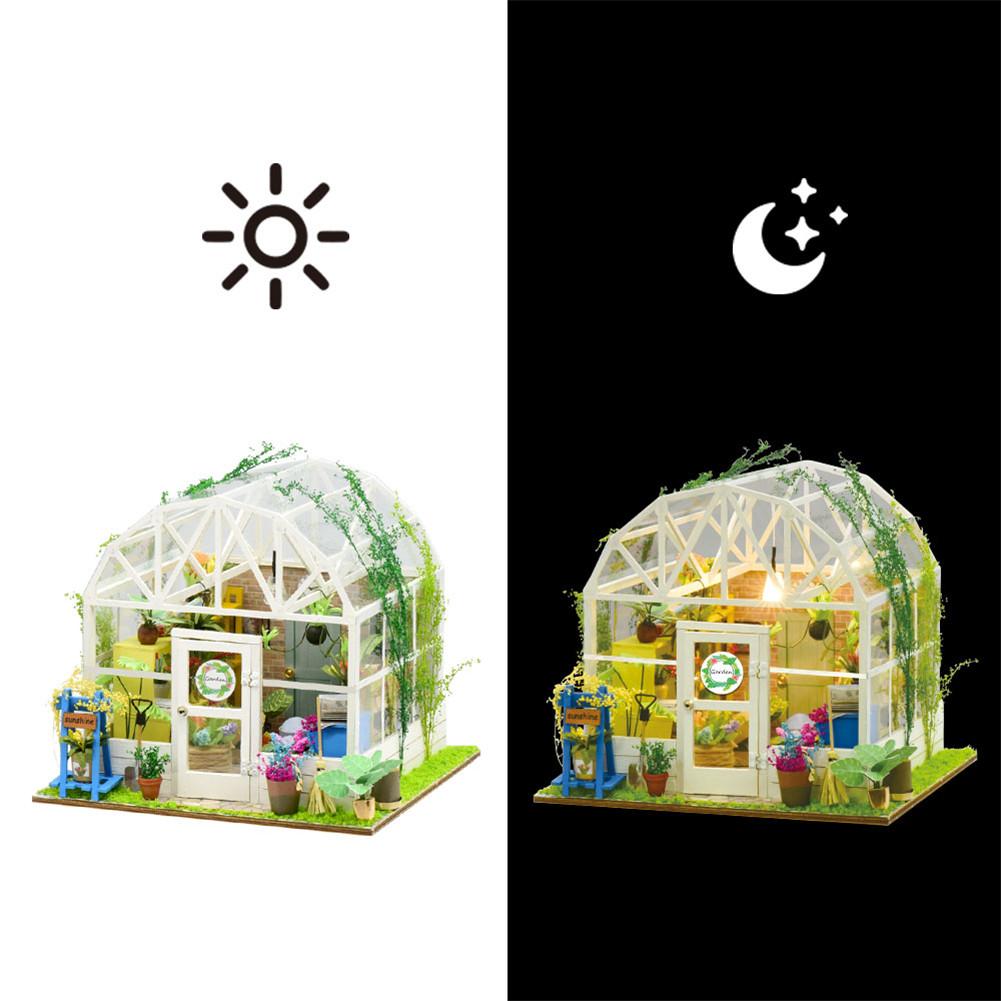 Romantic Flower House DIY Handmade Art House
