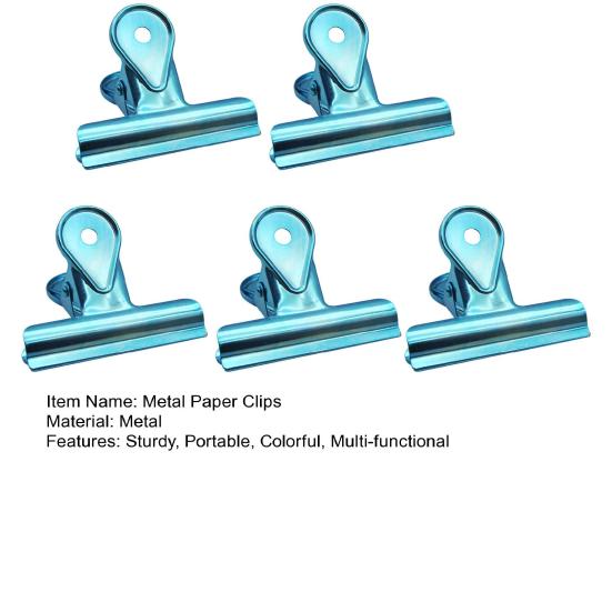 5 шт. скрепок для бумаги в виде быка, красочные зажимы для папок, зажимы для денег, зажимы для бумаги в виде бульдога для домашнего офиса, школы, кухни, работы, художественных принадлежностей