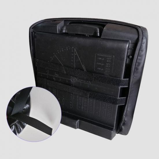 Carbon Fiber Style Center Console Armrest Pad Cover for Dodge Ram 1500 2018-