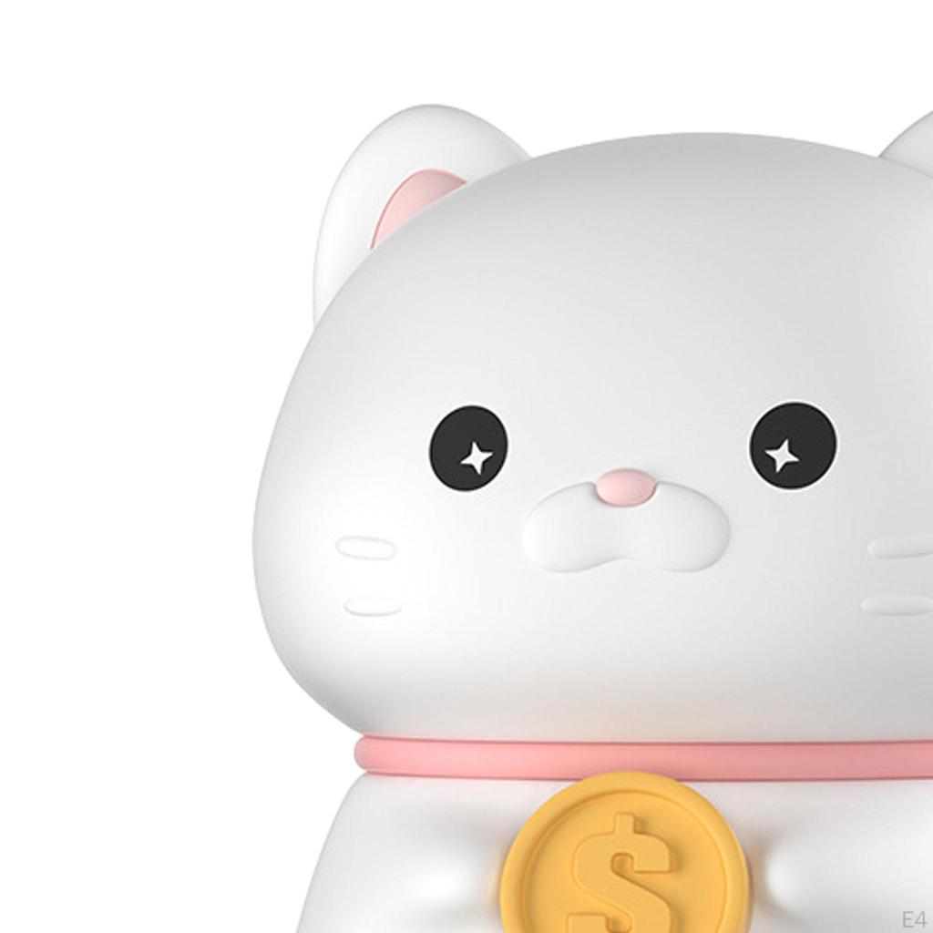 Adorable Cat Night Light for Kids - Charming Bedside Lamp Children's Bedroom