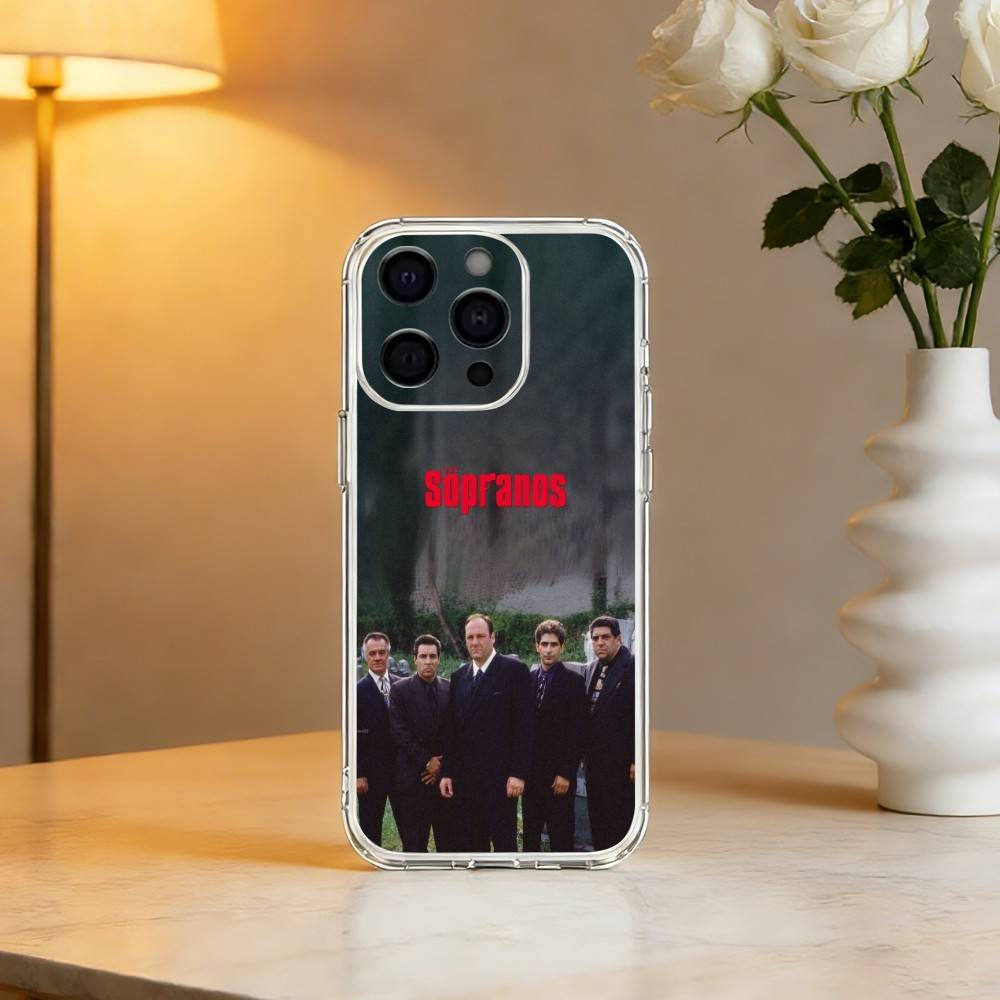 The Tony Soprano-JG Phone Case For iPhone 17 16 15 14 13 12 11 Mini Pro Max Plus Transparent Cover