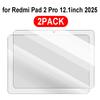 1-2 шт. для Xiaomi Redmi Pad 2 Pro 12,1 дюйма 11 дюймов 9H Защитная пленка из закаленного стекла с защитой от царапин для Redmi Pad 2 11" 12,1"