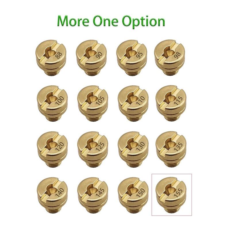 16 шт. комплект главного жиклера карбюратора мотоцикла для Mikuni VM22 VM24 VM26 125CC 150CC 200CC 250CC для велосипеда-грязевика Pit Bike ATV