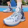 Новые мужские баскетбольные кроссовки Мужская обувь Баскетбольные кроссовки Мужская спортивная обувь Уличные дышащие высокие мужские кроссовки