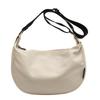 Ladies Slouchy Crescent Bag Niche Minimalist Crossbody Dumpling Bag Sport Casual Large Capacity Single Shoulder Bag