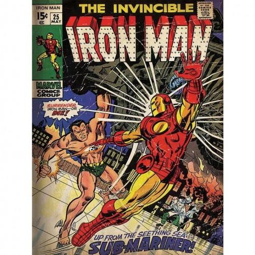 Iron Man Submariner Canvas Print