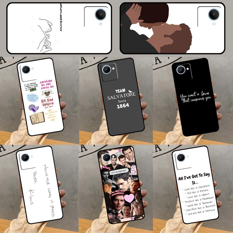 Чехол The Vampire Diaries для Realme GT 6 6T 5 GT7 Pro 10 11 12 13 14 Pro Plus C53 C51 C21Y C25S C55 C67 C61 C75