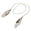 Fencing Head Wire Clamp Professional Stainless Steel Saber Foil Wire Clips for Fencing Supplies Equipment