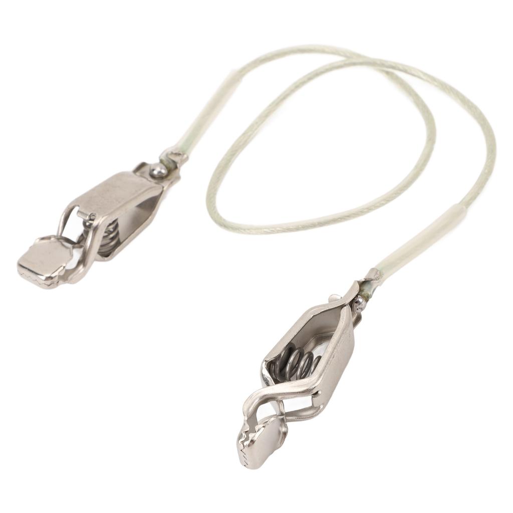 Fencing Head Wire Clamp Professional Stainless Steel Saber Foil Wire Clips for Fencing Supplies Equipment