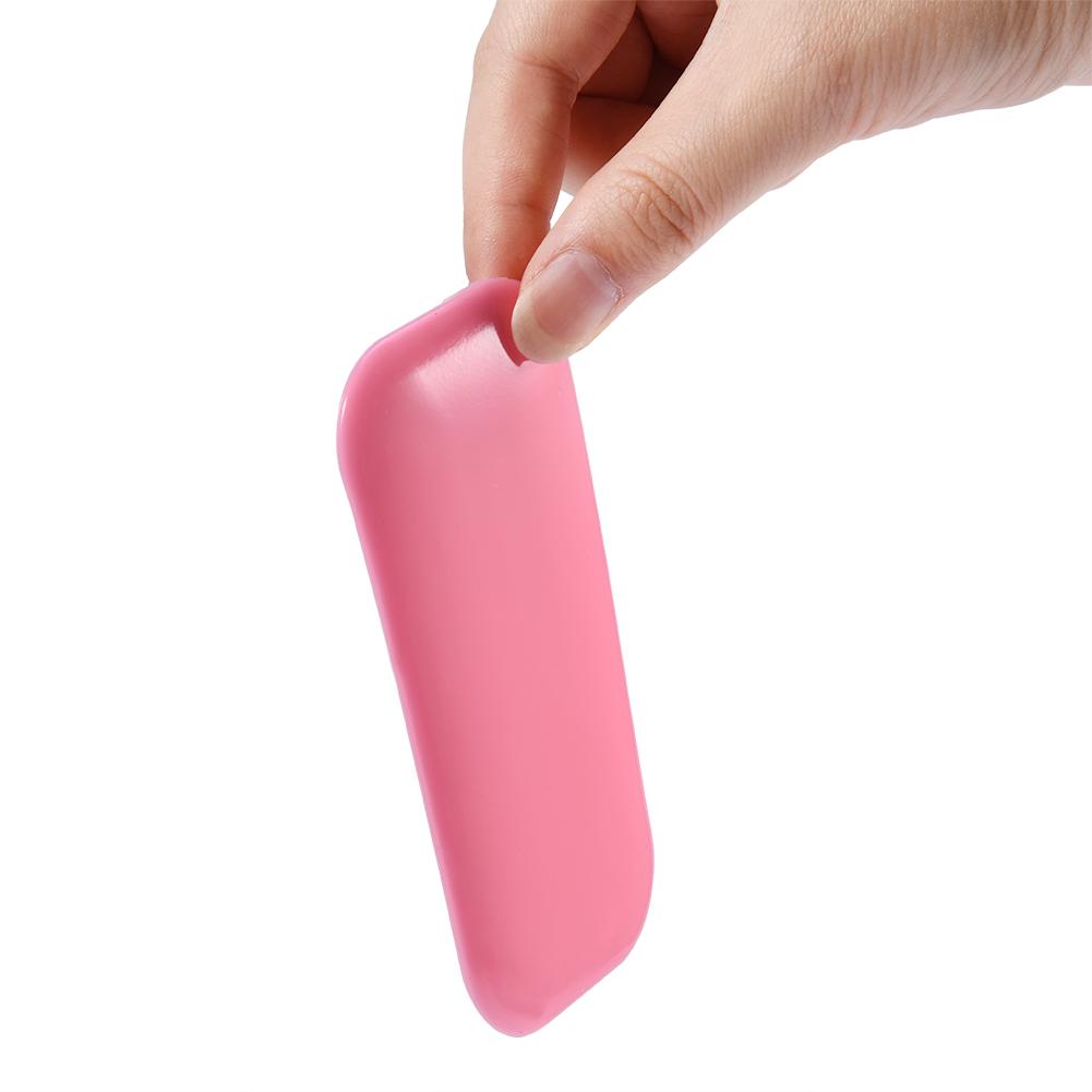 Густой макияж Мягкий силиконовый инструмент для наращивания ресниц Многоразовый клей для накладных ресниц Розовый