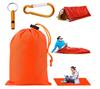 AISHITE Aluminum Blanket with Storage Survival Warm Aluminum 90 X Set of Disaster Prevention Evacuation Disaster Prevention Goods Bag, Sheet, Sheet,