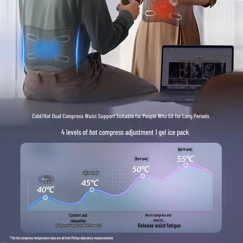 Philips Cold/Hot Compress Waist Massager