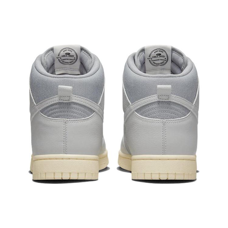Новые Nike Dunk High Premium Certified Fresh Серый партикл DQ8800-001