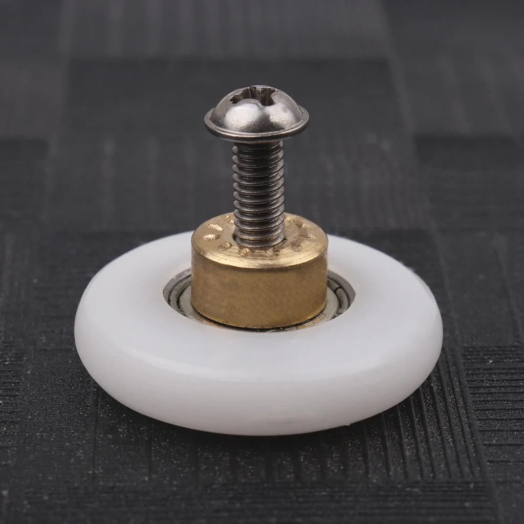 4pcs/set Durable Roller Shower Rooms Cabins Pulley Shower Room Roller /Runners/Wheels/Pulleys Diameter 19mm/23mm/25mm/27mm