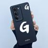 For Xiaomi Redmi 15 5G Cover Case Cute Initial Letters Couple Silicone Soft Matte Phone Bumper for REDMI15 5G Shockproof Casing