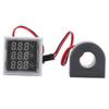 Current Signal Indicator Universal 3?Display Square Lamp Light 60~500V AC AD16?22VAHWhite