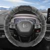 Suitable for Honda Plush Steering Wheel Cover Winter Cold-Proof and Warm Cover Cr-V Civic Hr-V Zr-V Vezel City Amaze Fit Jazz Accord Wr-V 