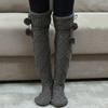 Thigh High Long Tube Socks Ins Thicken Knitted Stockings Harajuku Leg Warmer Stocking  Home