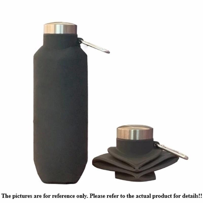 700Ml Silicone Folding Water Bottle Creative Outdoor Portable Stretch Cup Food Grade Outdoor Sport Water Bottle Foldable Cup