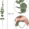 24 шт. Искусственные ветки, искусственные листья эвкалипта, искусственные стебли эвкалипта для цветочной композиции, свадебных букетов, украшения дома