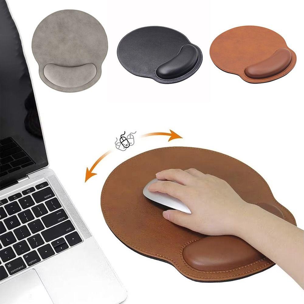 Non-Slip Mouse Pad with Wrist Rest Computer Mouse Pad Easy to Clean Mice Mats Gaming Use