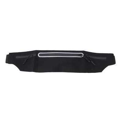 Беговой пояс для тренировок Fanny Pack водонепроницаемая поясная сумка для бега тренировок велоспорта черного цвета