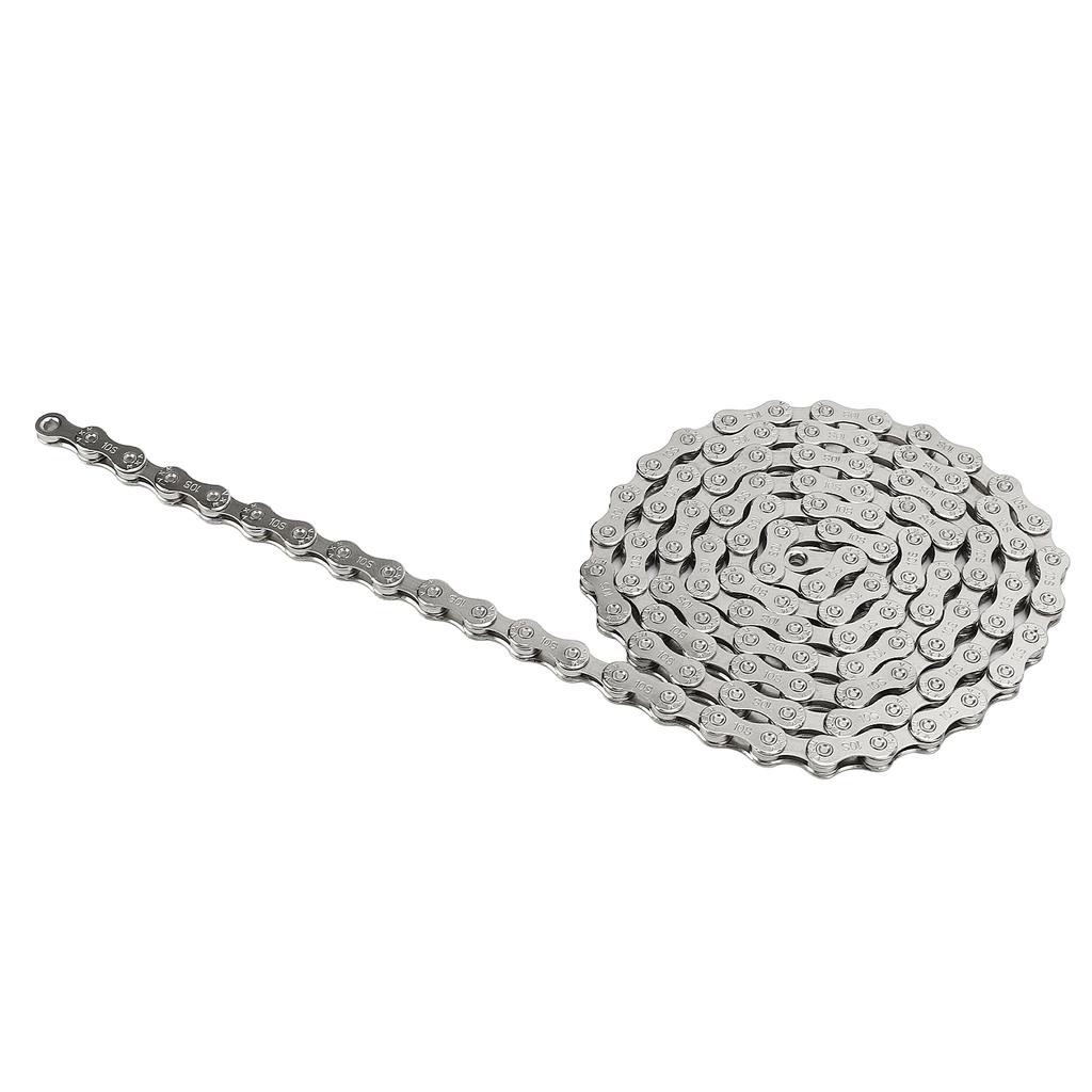 Велосипедная цепь с переменной скоростью 10 скоростей из углеродистой стали с высокой жесткостью и ударопрочностью для горных велосипедов