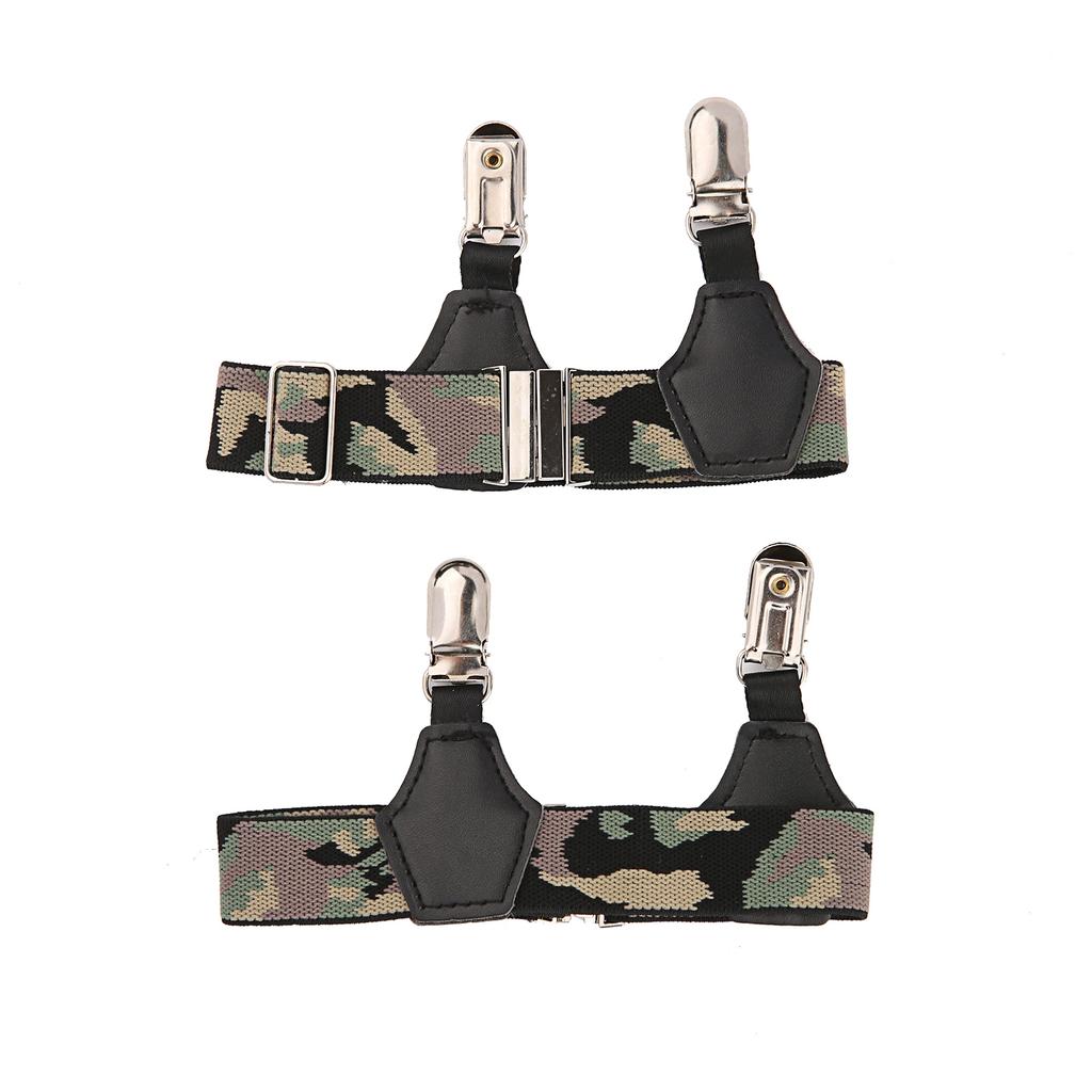 Унисекс Сексуальные Подвязки для Гольф, Мужские Подвязки с Двойными Зажимами, Подтяжки для Ног с Одинарным Зажимом, Пояс для Поддержки, Нескользящие, Регулируемые