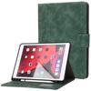 Для iPad 10.2 (2021)/(2019)/(2020)/Air 10,5 дюйма (2019) Чехол-кошелек с текстурой теленка, чехол для планшета с отделением для ручек