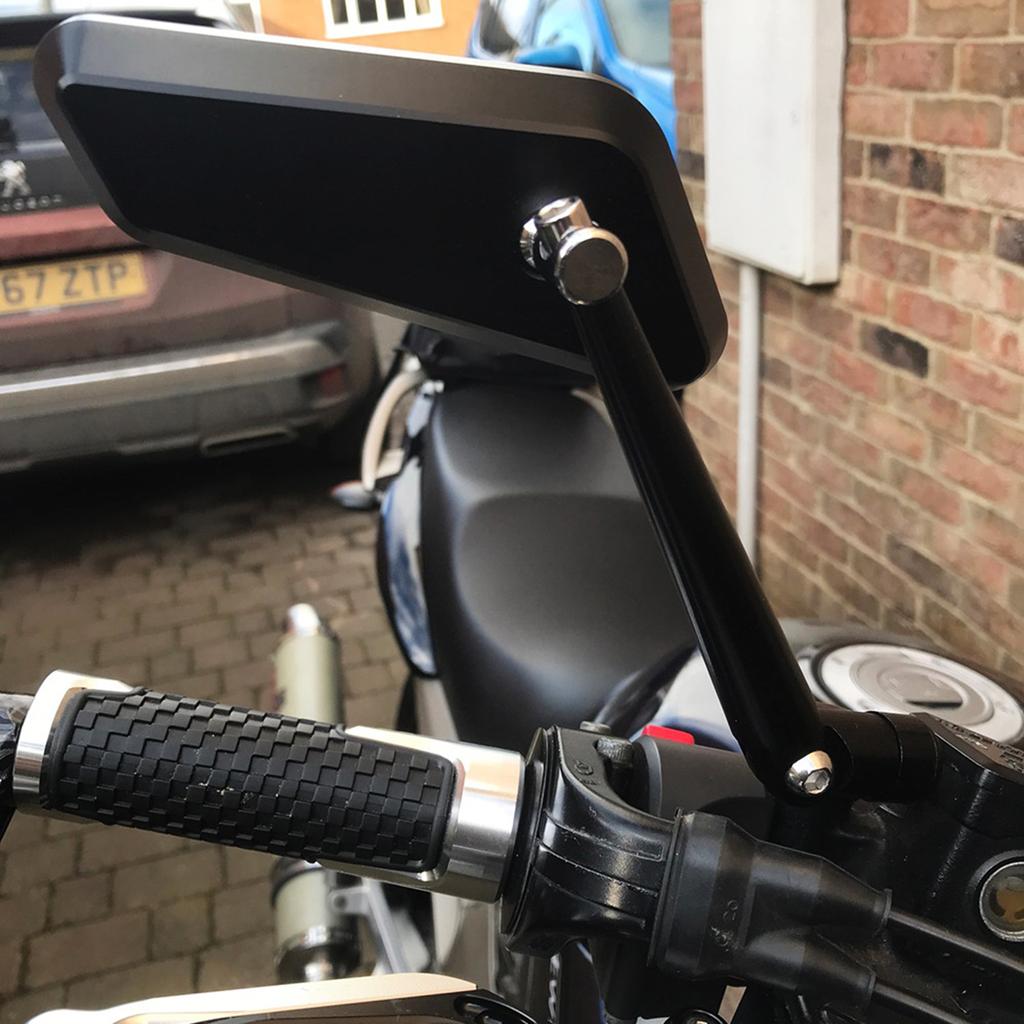 Аксессуары для руля мотоцикла: Зеркала заднего вида для тяжелой промышленности универсальные 1 пара