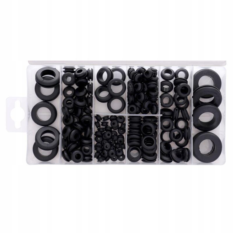 Set of Rubber Grommets 180 pcs. Kraft&Dele