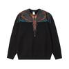 MB Color Feather Phantom Wings Свитер Marcelo Tide Brand Год Молнии Змеи Парная Толстовка