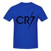 Cr7 Unisex Tshirtkorean Style Minimal Antipilling Tee