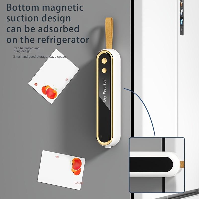 Мини беспроводная полностью автоматическая вакуумная упаковочная машина бытовая небольшая портативная машина для упаковки пищевых продуктов в пластик