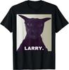 Evil Larry Cat T-Shirt Women Funny Cotton Short Sleeve Summer Loose Tshirt Kawaii Kitty Cat Lover Tees