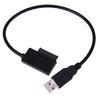 Usb To 7+6 13Pin Slim Sata/Ide Cd Dvd Rom Optical Drive Cable Adapter