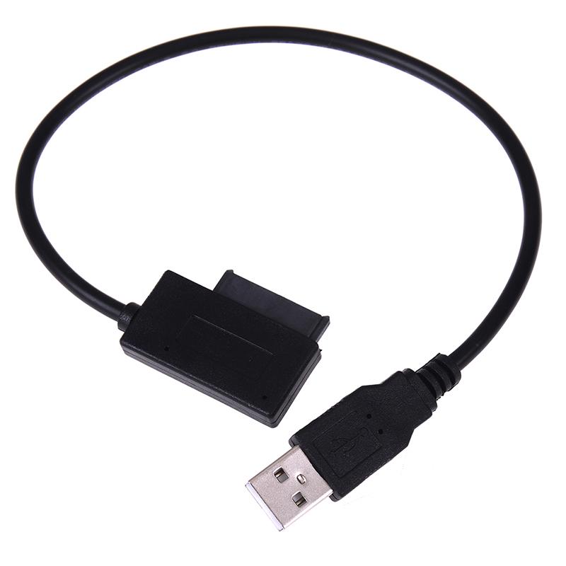 Usb To 7+6 13Pin Slim Sata/Ide Cd Dvd Rom Optical Drive Cable Adapter