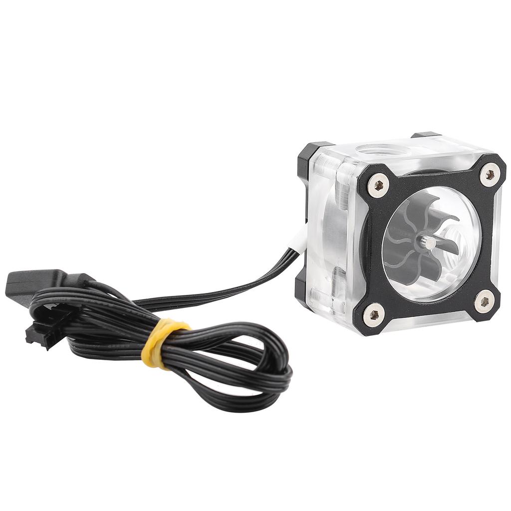 R3 RGB Colorful Computer WaterCooling Water Flow Meter G1 4 Female Thread Computer Accessories