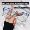 Presbyopia Glasses That Obstruct Blue Light More Comfortable Computer Glasses Spring Eyeglass Legs Suitable for Ladies