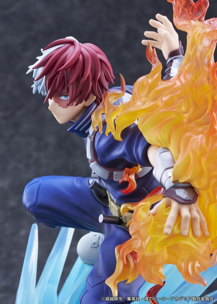 TV Anime Hero Todoroki Short Scale Plastic Painted Finished Figure "My Academia" "Shoto Ver." 1/7