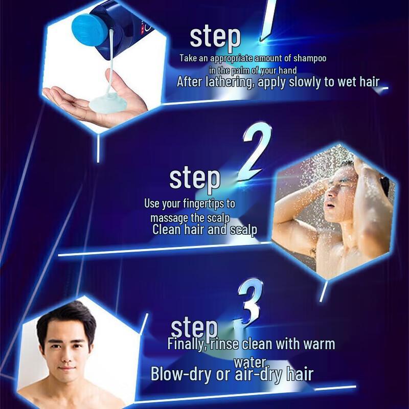 Clear Men Anti-Dandruff Shampoo 450g