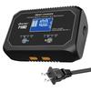 Dual Channel Car Battery Charger 12V 10A 24V 5A for Lithium AGM GEL Lead-Acid LiFePO4 Battery Automatic Motorcycle Charger
