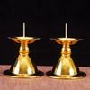 Подсвечник из сплава с изображением Будды - Имитация бронзы, Свадебный и Домашний Декор